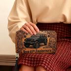 Jeep 85th Anniversary V5 Personalized Leather Bag + Free Wallet