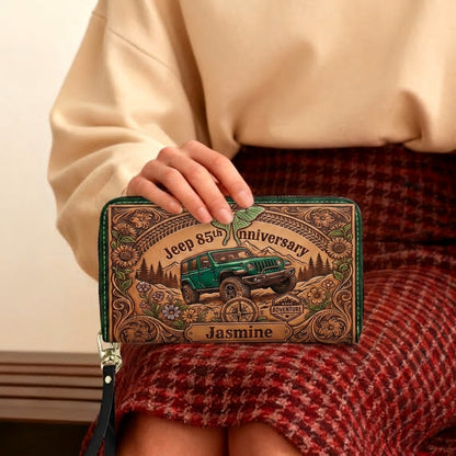 Jeep 85th Anniversary V3 Personalized Leather Bag + Free Wallet