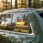 Jeep Thang Car Magnet