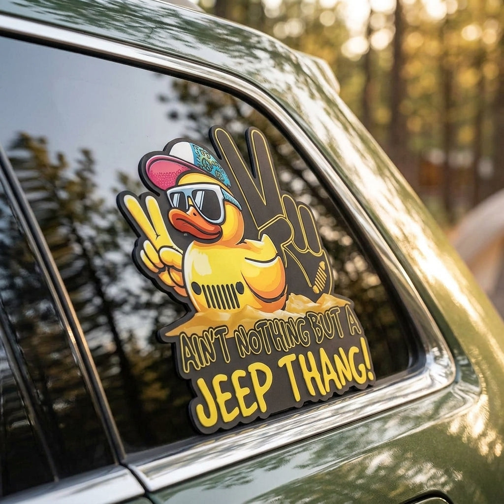 Jeep Thang Car Magnet