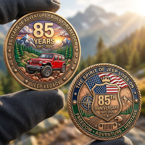 Jeep 85th Anniversary Commemorative Keepsake Coin