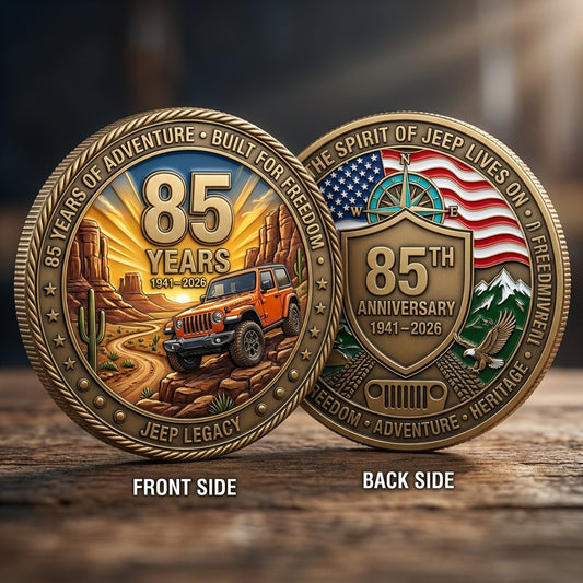 Jeep Adventure Challenge Commemorative Keepsake Coin