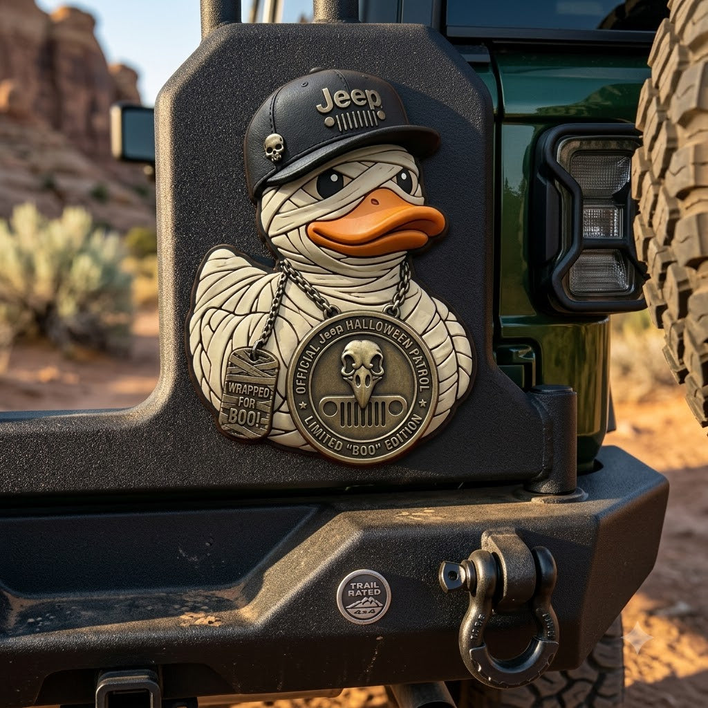 Duck Duck Boo Car Magnet