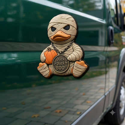 Duck Duck Boo Car Magnet