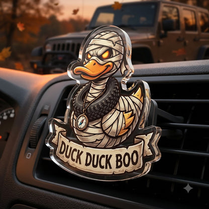 Mummy Duck Acrylic Car Air Vent Clip