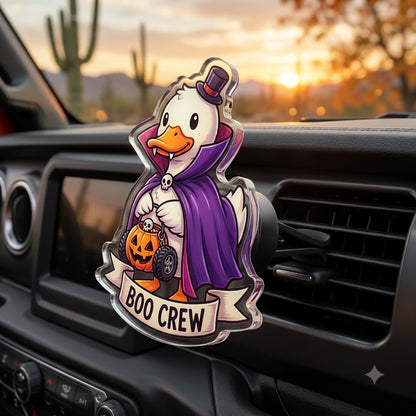Halloween Duck Acrylic Car Air Vent Clip