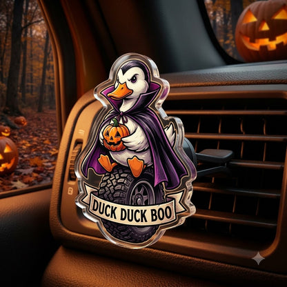 Halloween Duck Acrylic Car Air Vent Clip