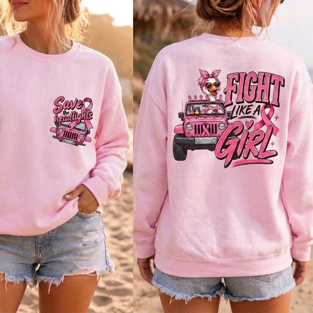 Fight Like A Girl T-shirt Hoodie Sweatshirt