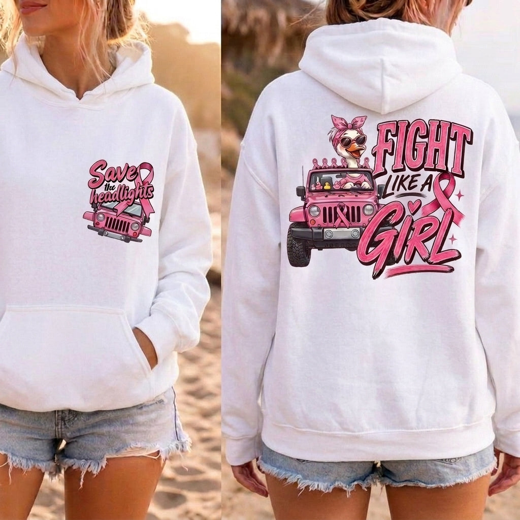 Fight Like A Girl T-shirt Hoodie Sweatshirt