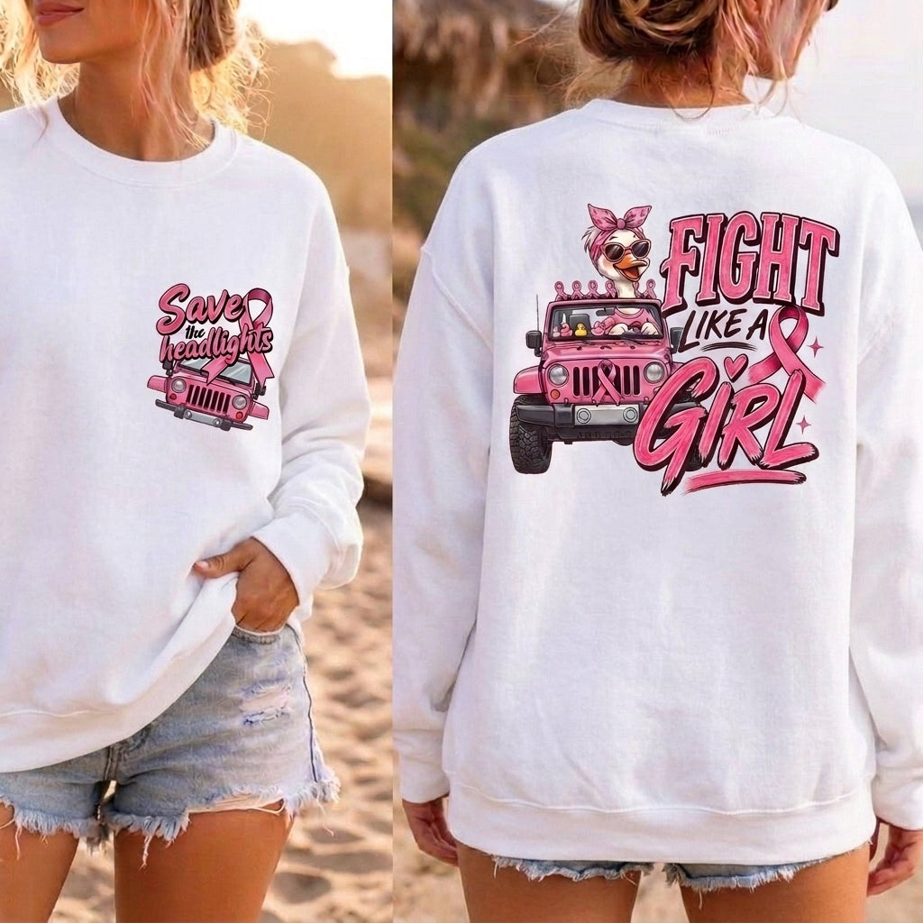 Fight Like A Girl T-shirt Hoodie Sweatshirt