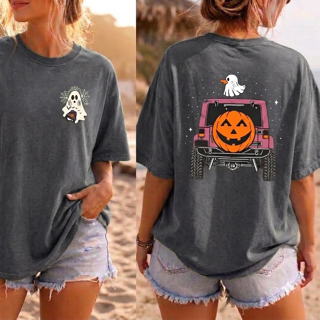 Pumpkin Jeep T-Shirt