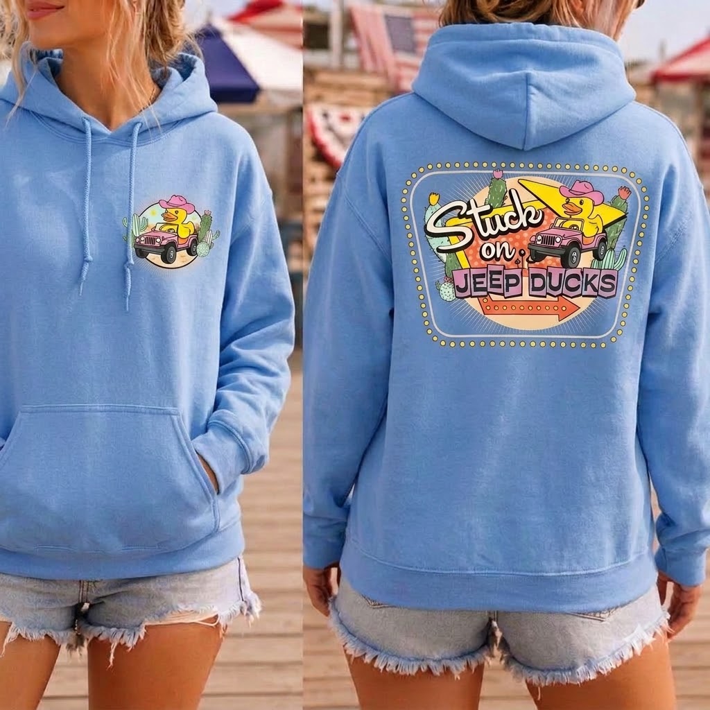 Stucks On Jeep Ducks T-Shirt