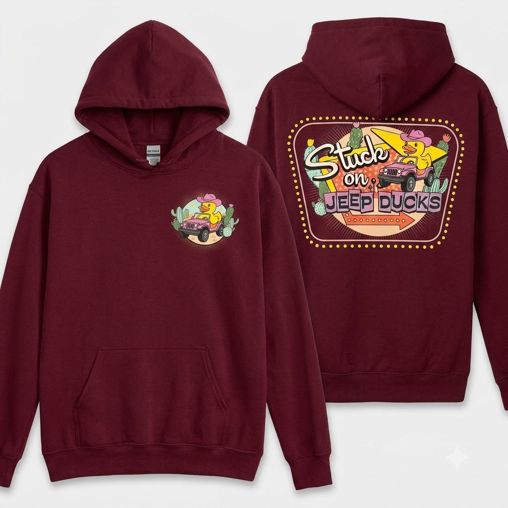 Stucks On Jeep Ducks T-Shirt
