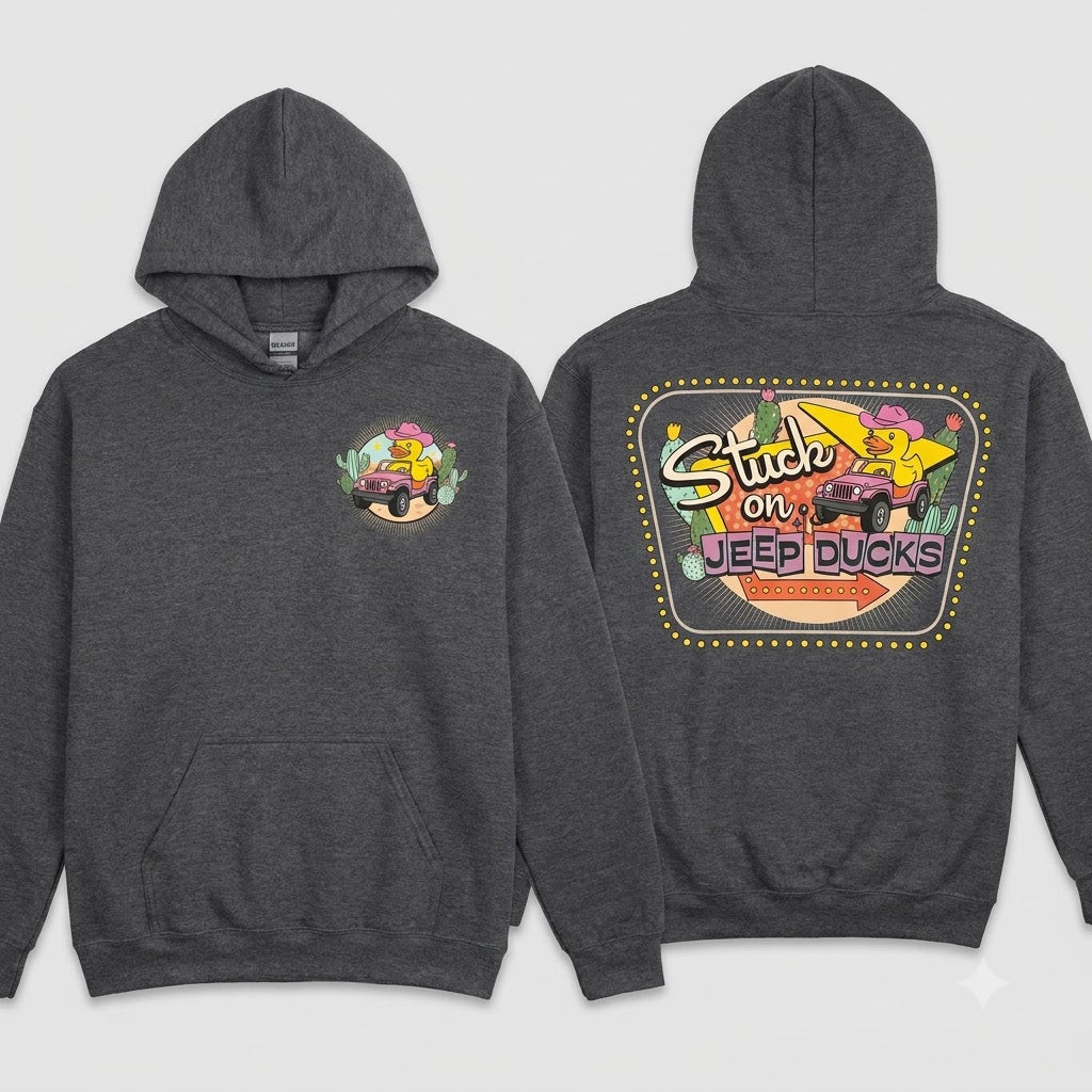 Stucks On Jeep Ducks T-Shirt