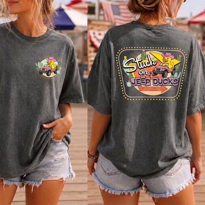 Stucks On Jeep Ducks T-Shirt