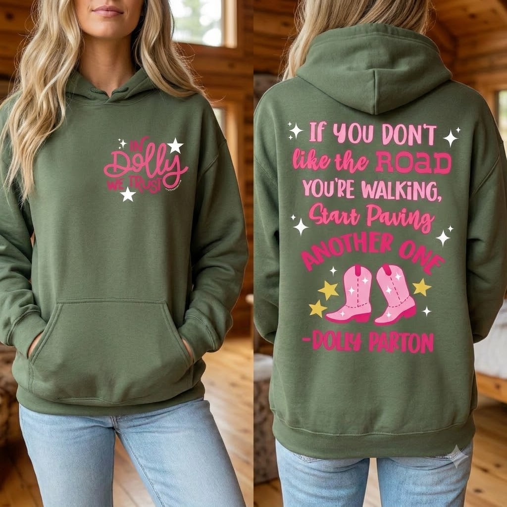 In Dolly We Trust Hoodie