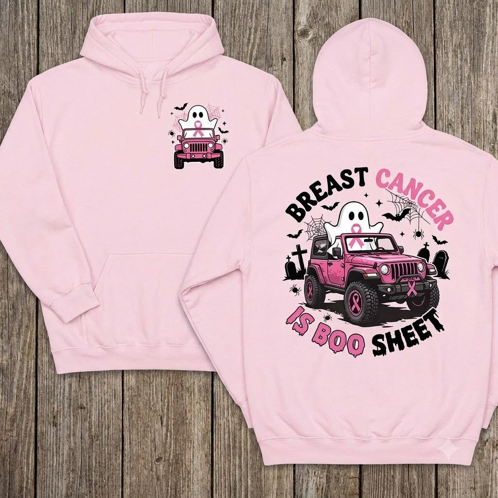 Breast Cancer Is Boo Sheet T-shirt Hoodie Sweatshirt