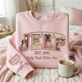 Jeep Dog Embroidered Personalized Sweatshirt