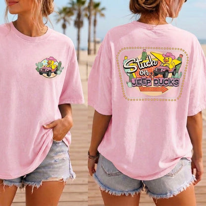 Stucks On Jeep Ducks T-Shirt