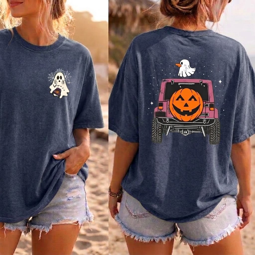 Pumpkin Jeep T-Shirt
