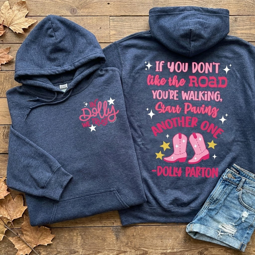 In Dolly We Trust Hoodie
