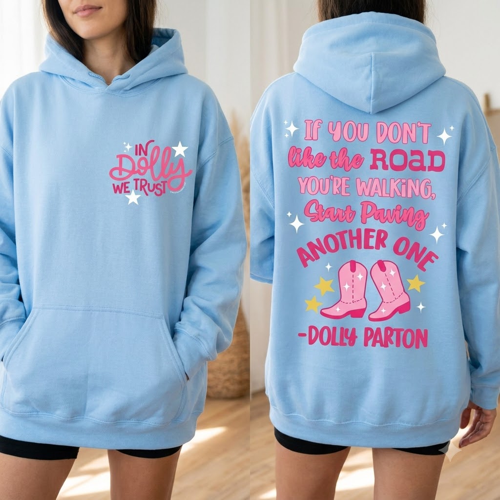 In Dolly We Trust Hoodie