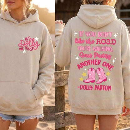 In Dolly We Trust Hoodie