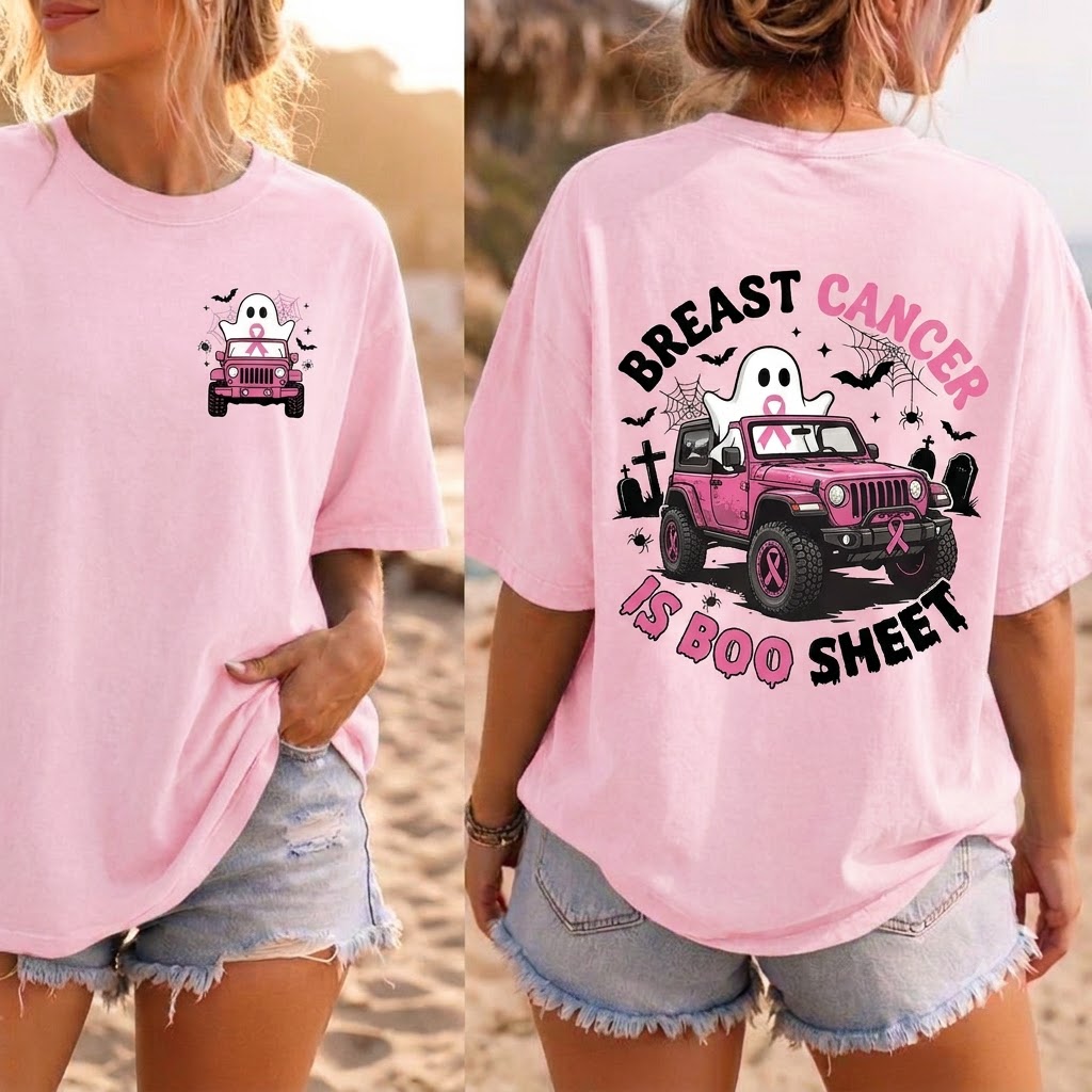 Breast Cancer Is Boo Sheet T-shirt Hoodie Sweatshirt