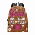 Barbie Wishes She Had My Jeep Backpack