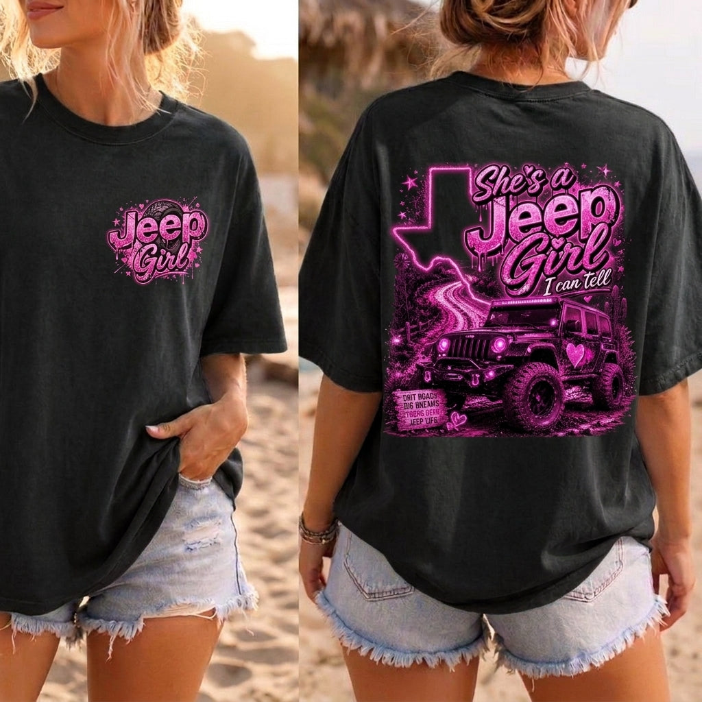 She's A Jeep Girl T-Shirt