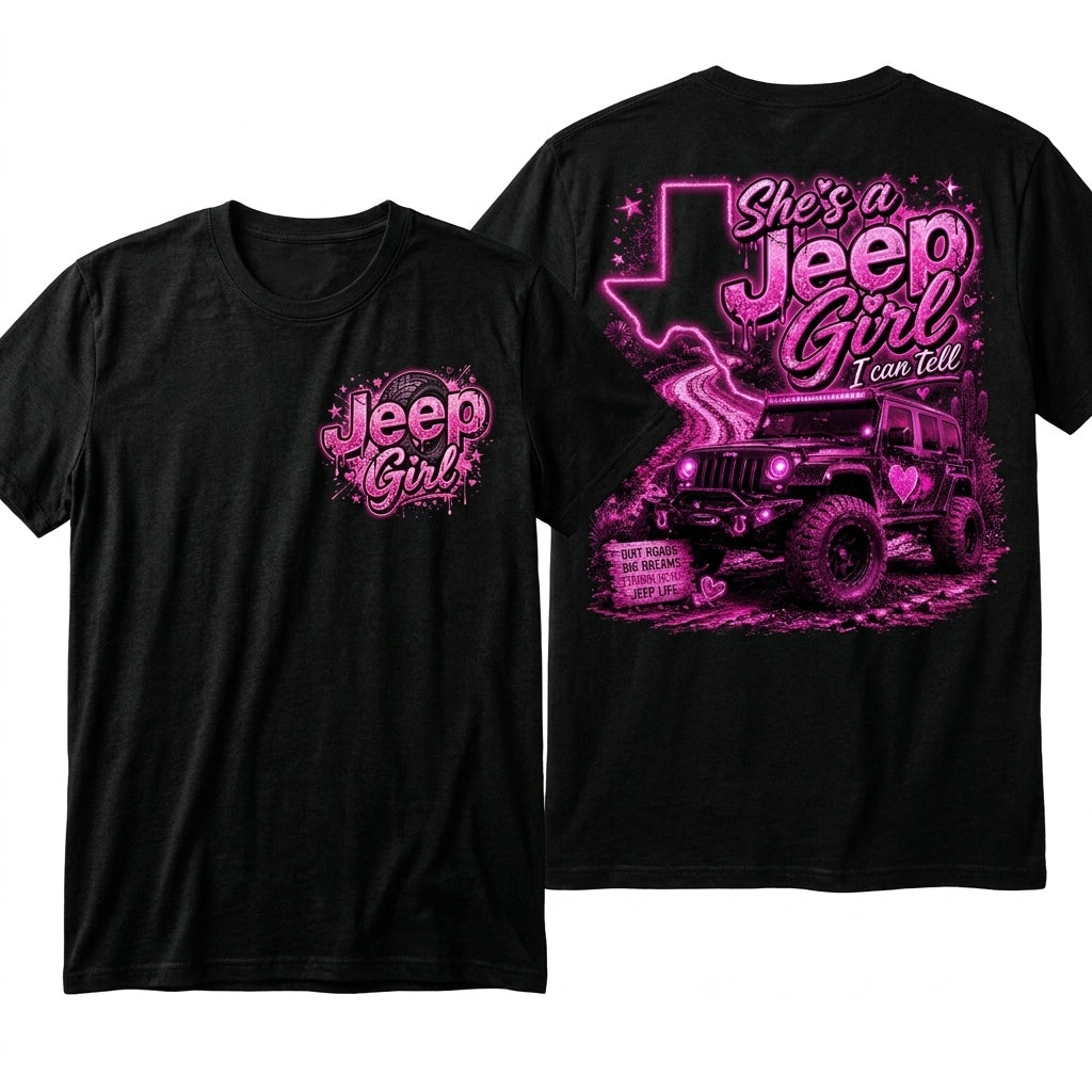 She's A Jeep Girl T-Shirt