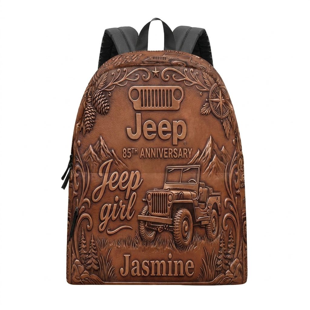 Jeep 85th Anniversary Personalized Backpack