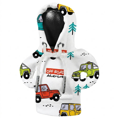 Off-Road Adventure Automotive Gear Shift Hoodie