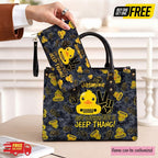 [Free delivery] Jeep Thang Personalized Leather Bag + Free Matching Wallet