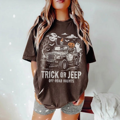 Trick Or Jeep T-Shirt