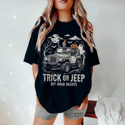 Trick Or Jeep T-Shirt
