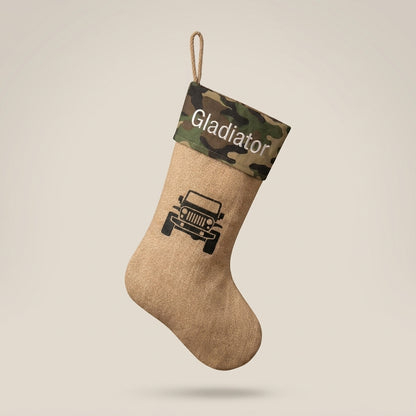 Personalized Jeep Christmas Socks