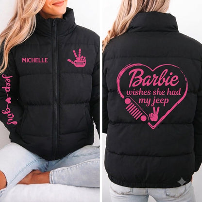 Jeep Girl Cotton Garment Jacket