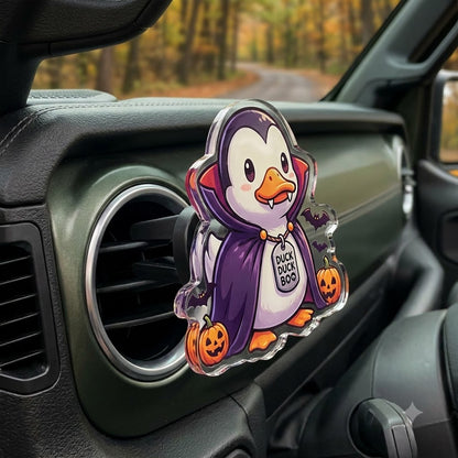 Halloween Duck Acrylic Car Air Vent Clip