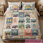 Ducking Awesome Personalized Quilted Bedding Set