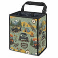Jeep Off Road Pattern Car Trash Can