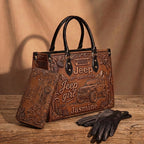 Jeep 85th Anniversary Personalized Leather Bag + Free Leather Wallet