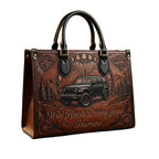 Wild & Free Jeep Personalized Leather Bag + Free Wallet