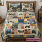 Jeep Collection Personalized Quilted Bedding Set