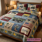 Got Duck Personalized Quilted Bedding Set