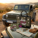 Jeep Girl Daisy V2 Personalized Leather Bag + Free Wallet