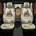 Jeep Girl Car Seat Cover