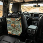 Jeep Adventure Pattern Car Trash Can