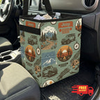 Jeep Adventure Pattern Car Trash Can