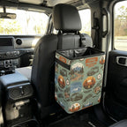 Jeep Adventure Pattern Car Trash Can